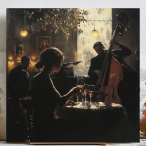 Jazz Wall Decor, Canvas Or Poster, Musical Instruments, Jazz Band Art, Music Wall Art, Jazz Wall Art, Living room Decor, Home Decor